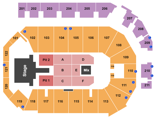 PPL Center Seating Chart: Luke Bryan
