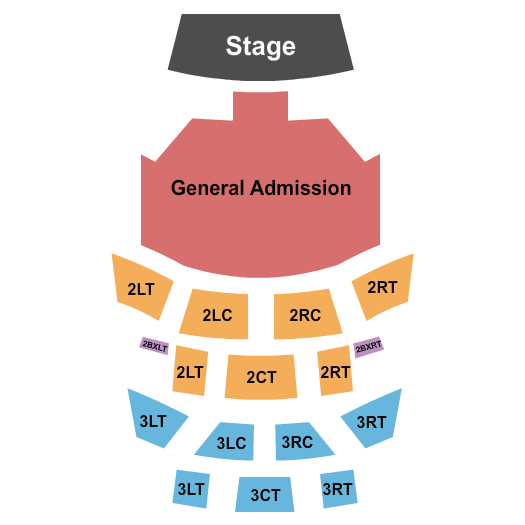 Pabst Theater Seating Chart: Endstage GA