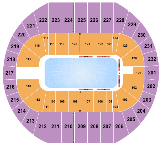 Pacific Coliseum Seating Chart: Cirque du Soleil