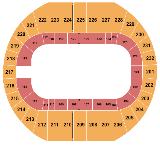 Pacific Coliseum Seating Chart: Monster Jam 2
