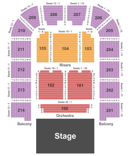 Desert Diamond Casino Seating Chart