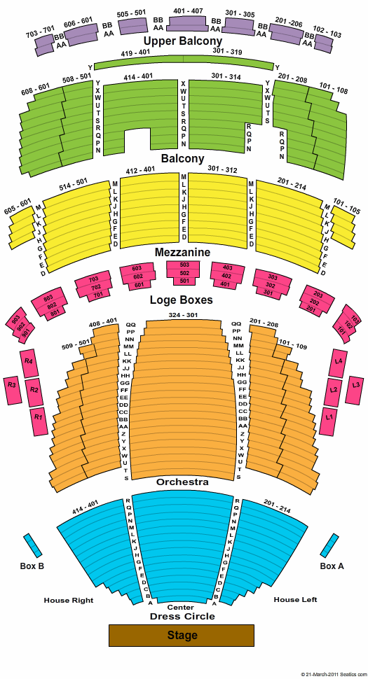 Palace Theater Cleveland Ohio Seating Chart