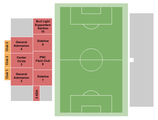 Paladin Stadium Seating Chart: Soccer - Liberty