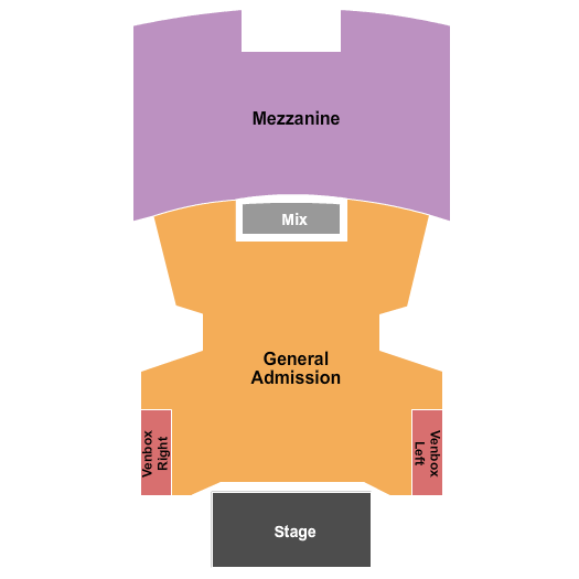 Palladium Times Square Seating Chart: End Stage & GA Floor 2