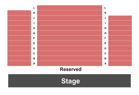 Palm Canyon Theater Seating Chart: Endstage 2