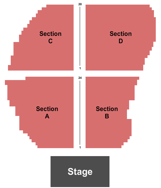 Palomar Starlight Theater at Pala Casino Spa and Resort Seating Chart: Endstage