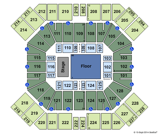 Pan Am Center Las Cruces Seating Chart