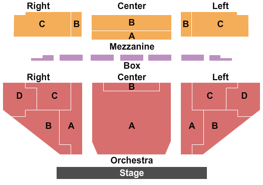 Kirby Center Seating Chart