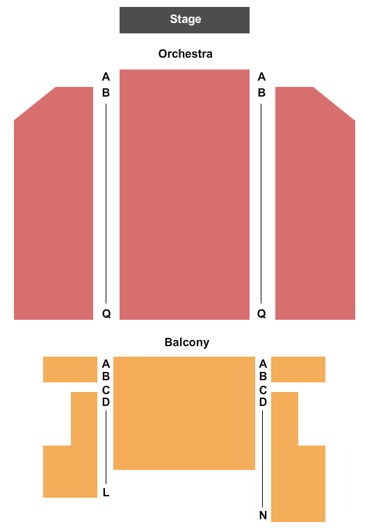 Paramount Hamilton Seating Chart