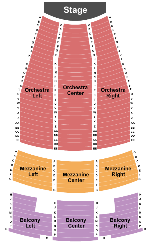 Paramount Theatre - Anderson Map