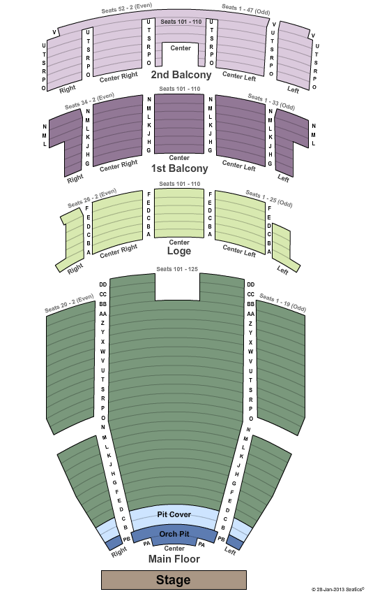 Concert Venues In Cedar Rapids IA ConcertFix