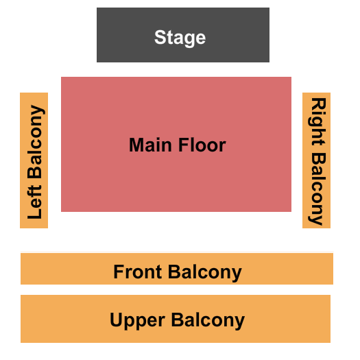 Paramount Theatre And Visual Arts Center Map