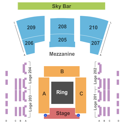 Paramount Theatre - Huntington Seating Chart: Boxing