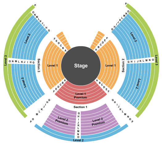 West Edmonton Mall Seating Chart: Paranormal Cirque - Static