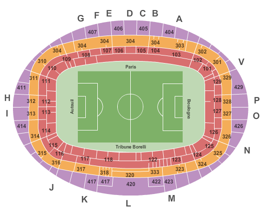 Stadio Olimpico Rome Seating Chart