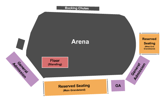 Park County Fairgrounds - MT Seating Chart: Concert