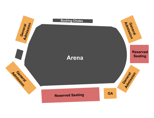 Park County Fairgrounds - MT Seating Chart: Rodeo 2