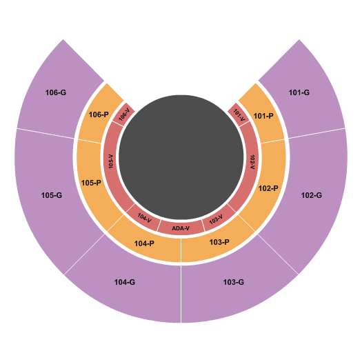 Park Union Seating Chart: Nuclear Circus