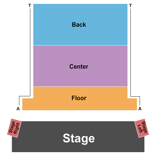 Parker Concert Hall Map