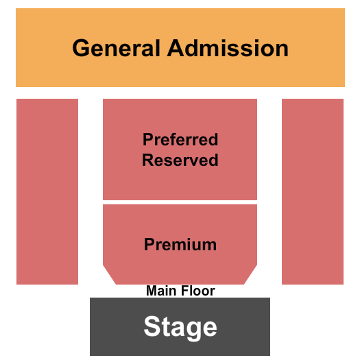 Parkway Theater - MN Seating Chart: Endstage 4