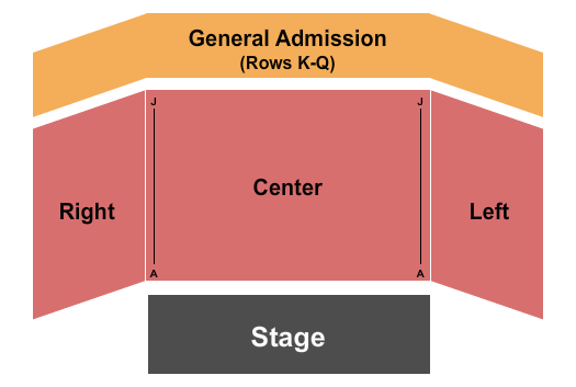 Parkway Theater - MN Seating Chart: Endstage