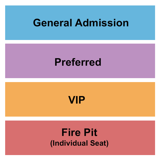 Party at the Pines - Whispering Pines Golf Course Seating Chart: GA Preferred