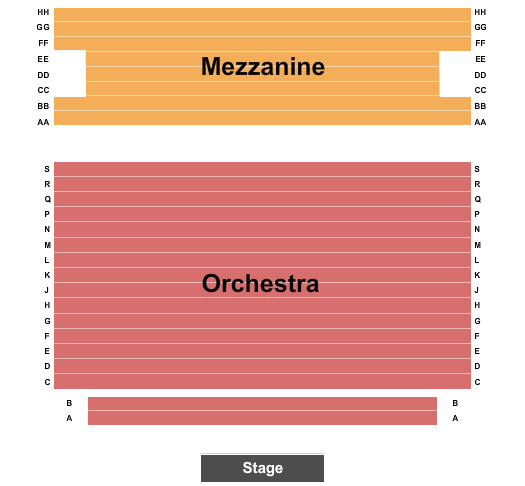 Pasadena Playhouse Seating Chart