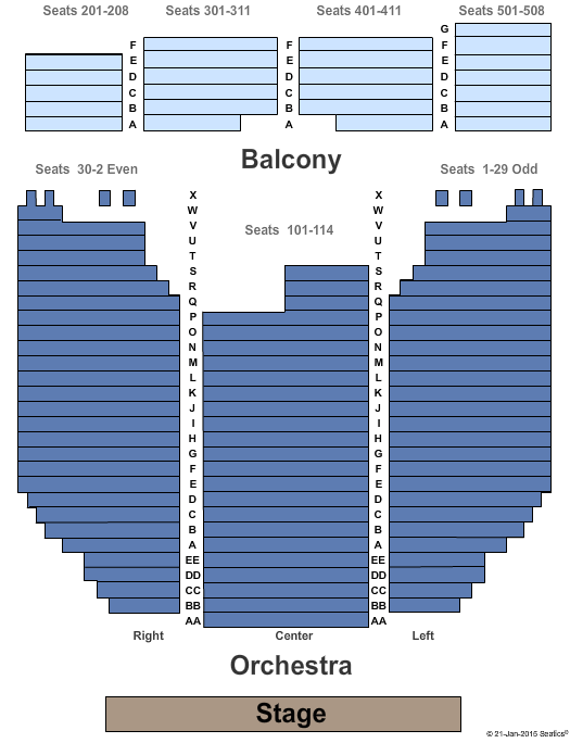 Patchogue Theater For The Performing Arts Seating Chart