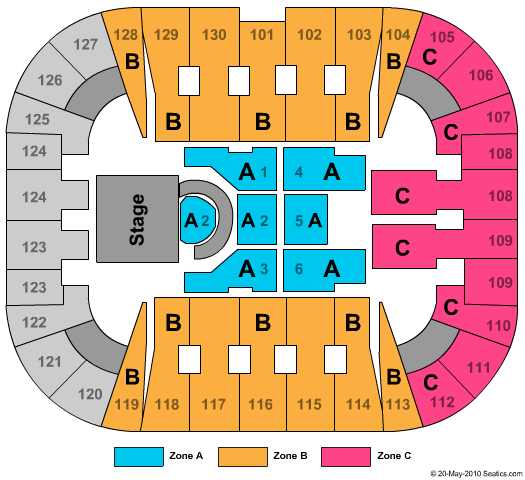 Disney On Ice Eagle Bank Arena Seating Chart