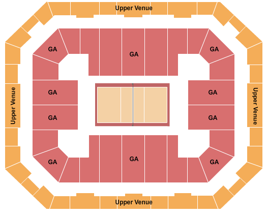 Pauley Pavilion - UCLA Seating Chart: Volleyball