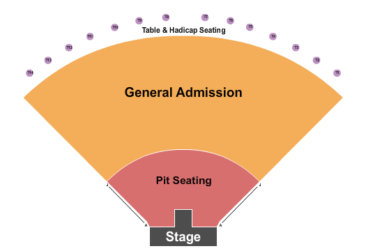 Pavilion on Park Square Seating Chart: Concert