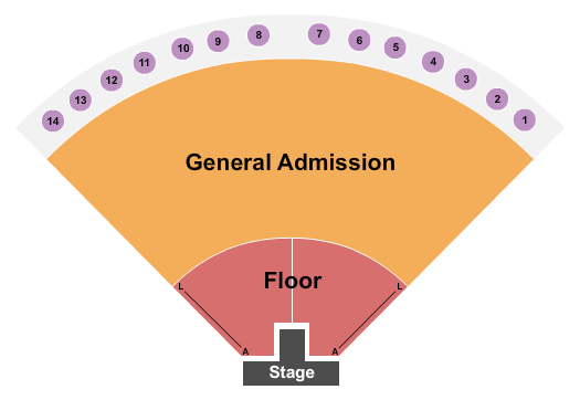 Pavilion on Park Square Seating Chart: Concert 2