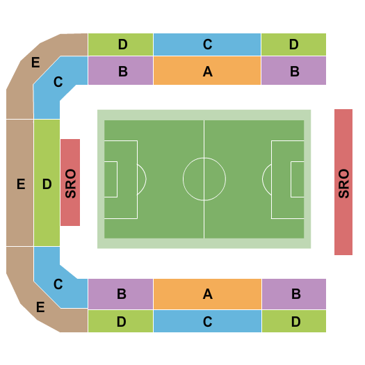 PayPal Park Seating Chart: LA28 - Football