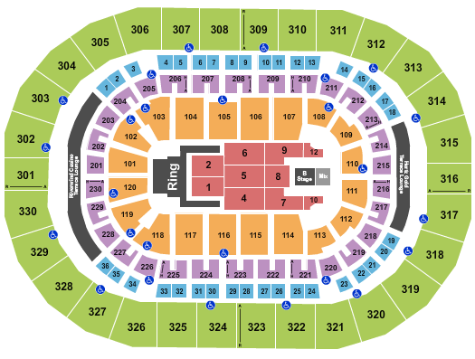 Paycom Center Seating Chart: Jelly Roll