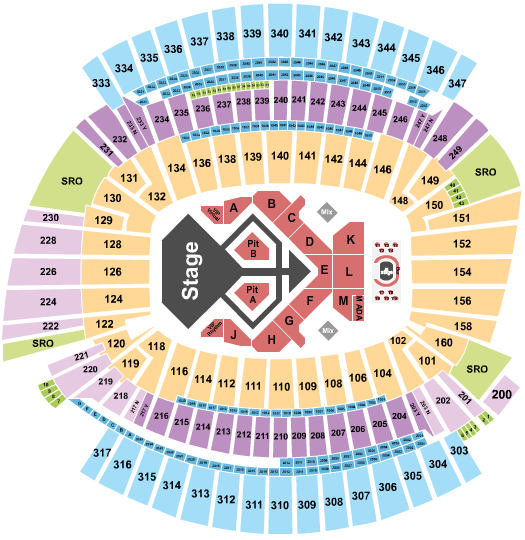 Paycor Stadium Seating Chart: Usher