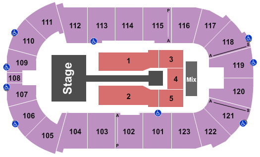 Payne Arena Seating Chart: Anuel AA