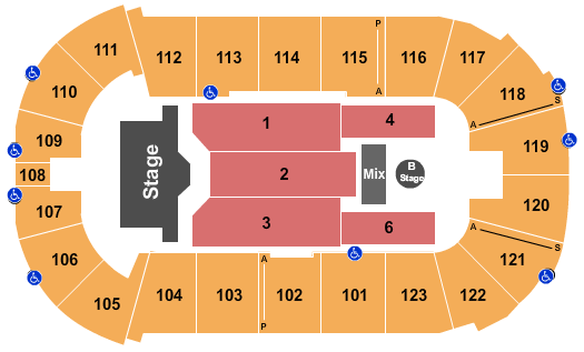 Payne Arena Seating Chart: Aventura