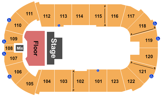 Payne Arena Seating Chart: Quarter House 4