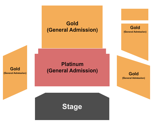 Payomet Performing Arts Center Seating Chart: Endstage GA/Platinum