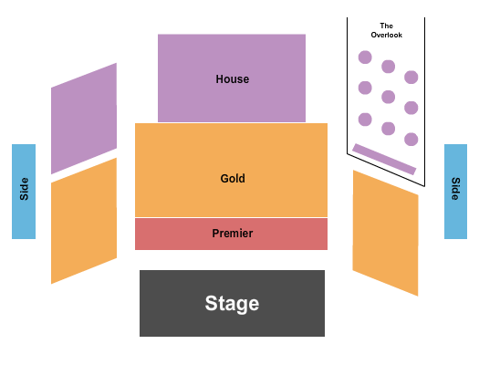 Payomet Performing Arts Center Seating Chart: Endstage GA 2