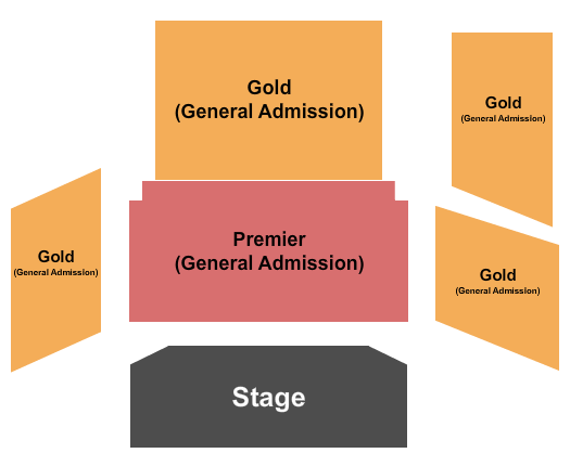 Payomet Performing Arts Center Seating Chart: Endstage GA 3