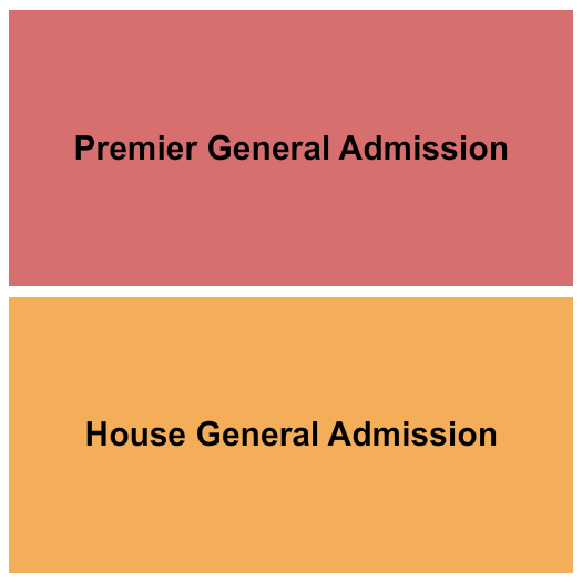 Payomet Performing Arts Center Seating Chart: House GA/Premier GA