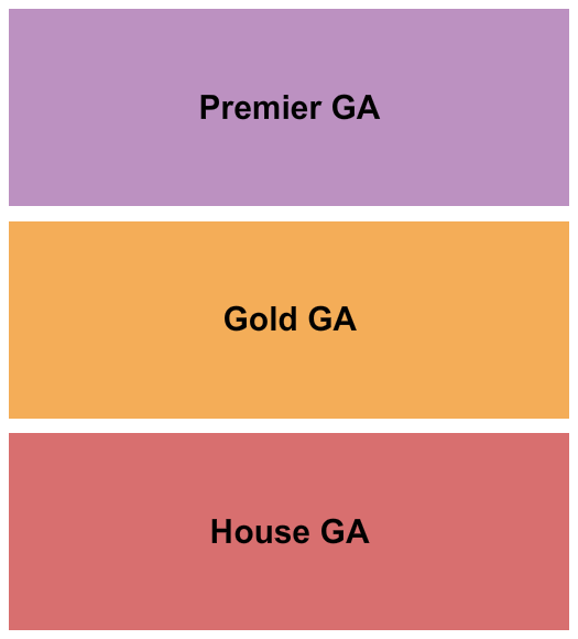 Payomet Performing Arts Center Seating Chart: House/Gold/Premier