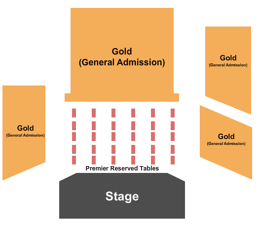Payomet Performing Arts Center Seating Chart: PremierRSV/GoldGA