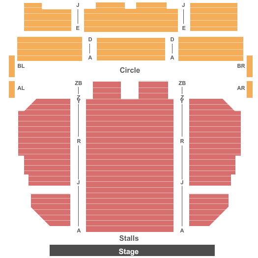 Peacock Theatre London Seating Chart