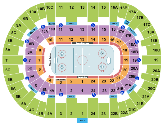 Ontario Reign Hockey Seating Chart