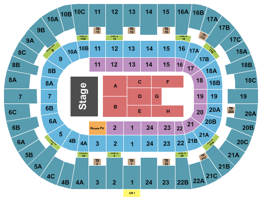 Pechanga Arena - San Diego Seating Chart: Jo Koy