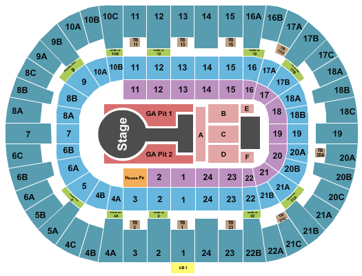 Pechanga Arena - San Diego Seating Chart: Peso Pluma