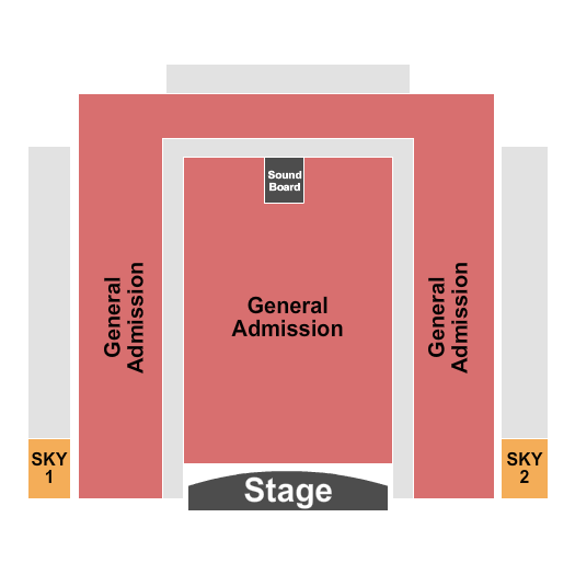 Penns Peak Seating Chart: GA & Sky