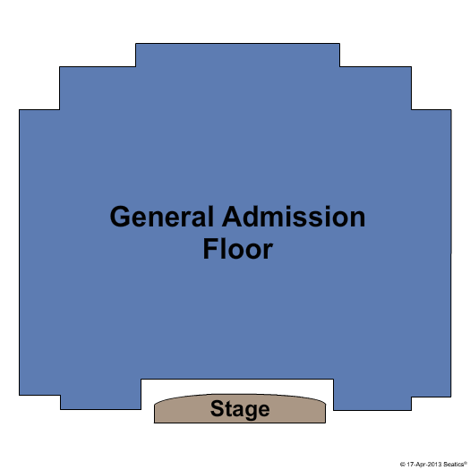 Penns Peak Seating Map